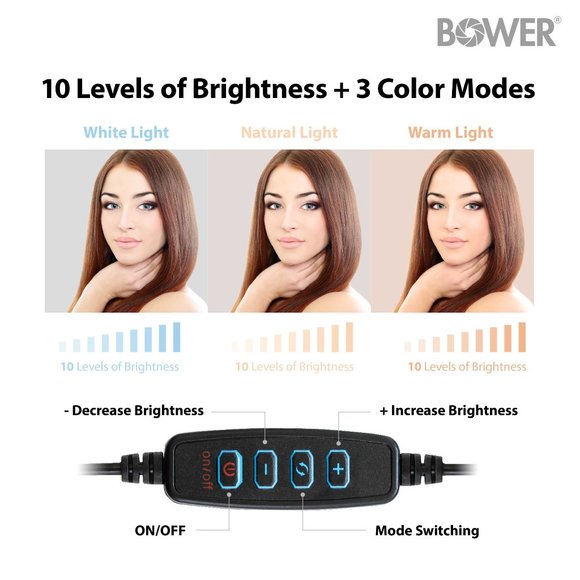 Clearance: Bower 12" Ring Light Kit - New in Box - Picture 6 of 6